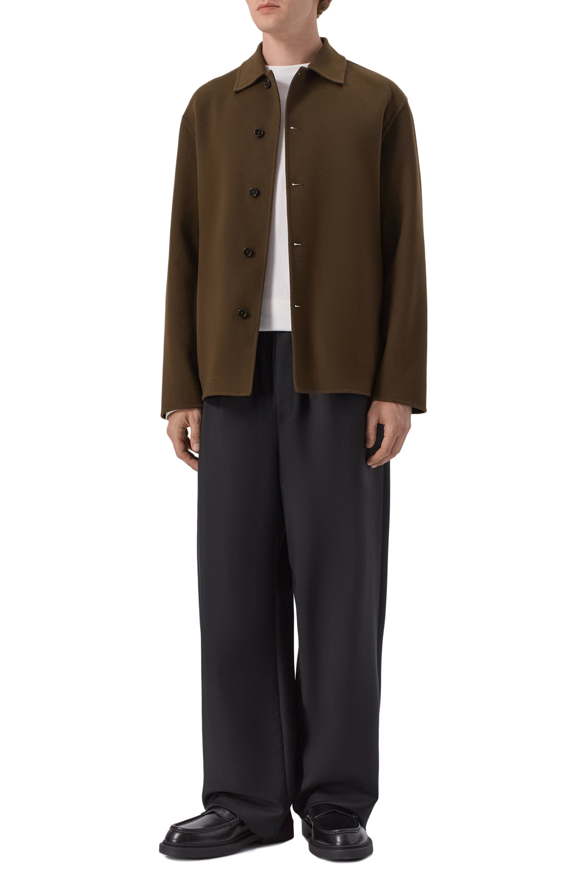 Куртка-рубашка из шерсти и кашемира JIL SANDER, арт. J22SW0139/J40342, фото 2