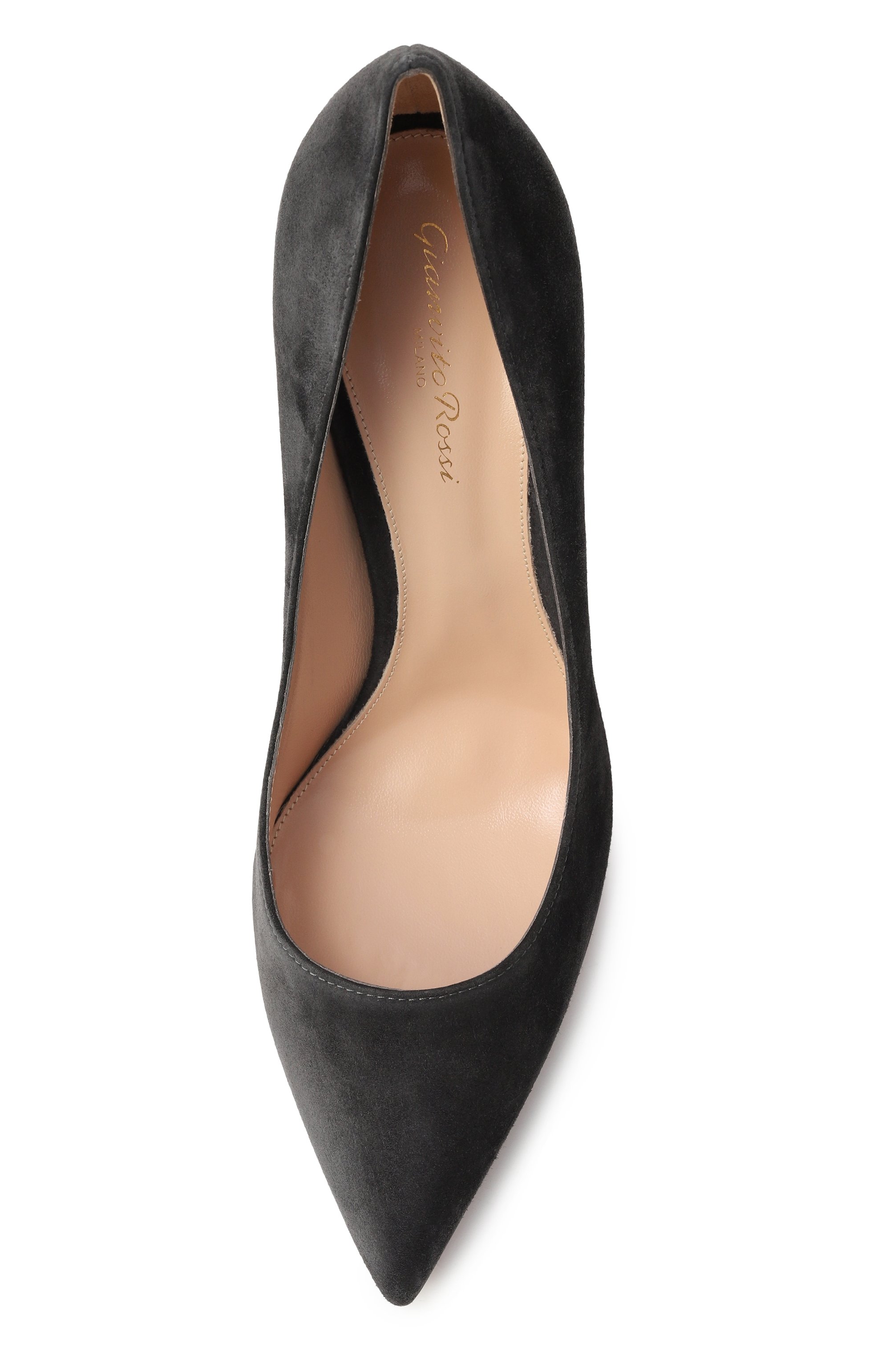 Замшевые туфли gianvito 105 GIANVITO ROSSI, арт. G28470.15RIC.CAMCAR0, фото 6