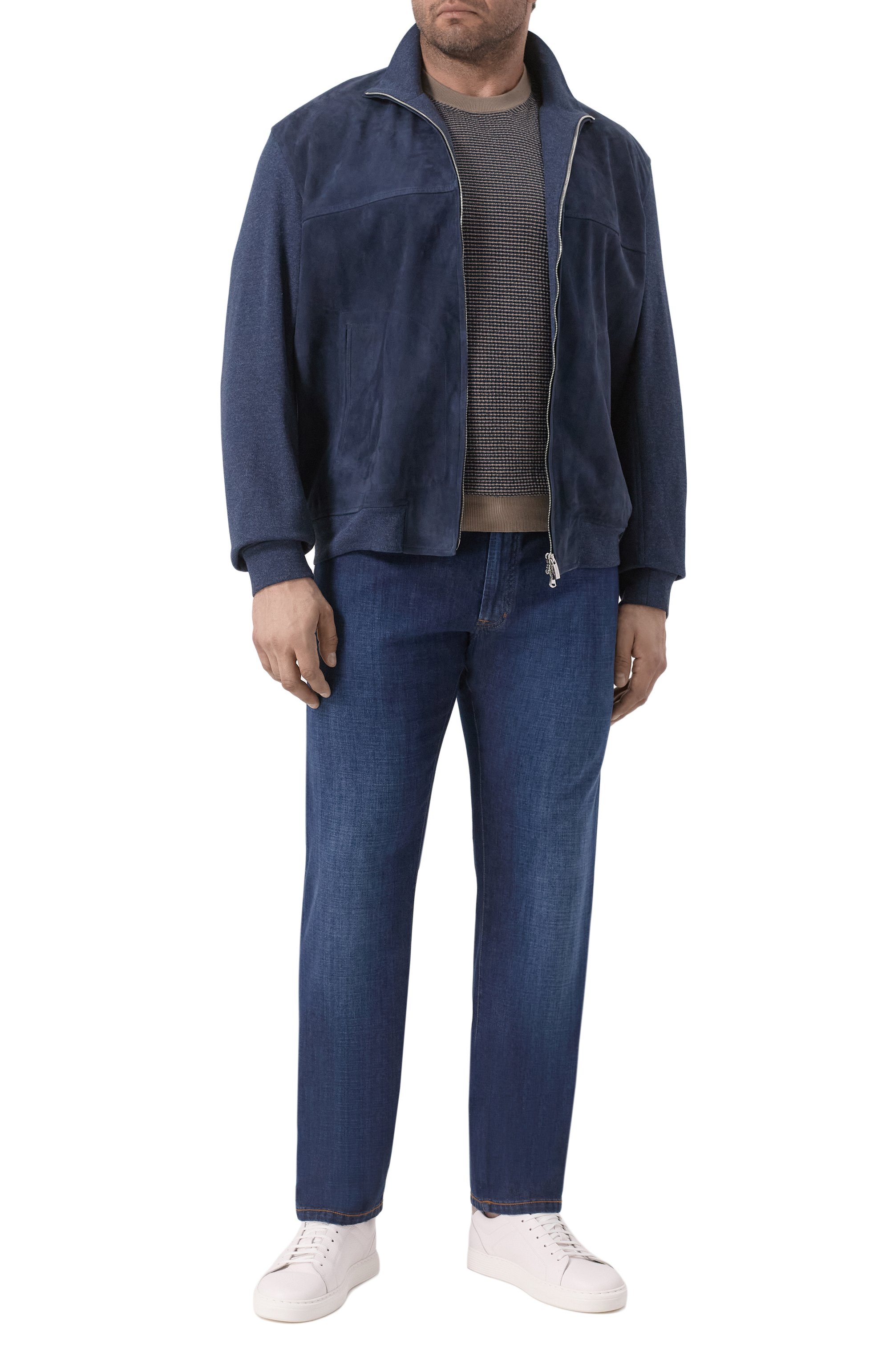 Джемпер изо льна и хлопка CORTIGIANI, арт. 2A9106, фото 2