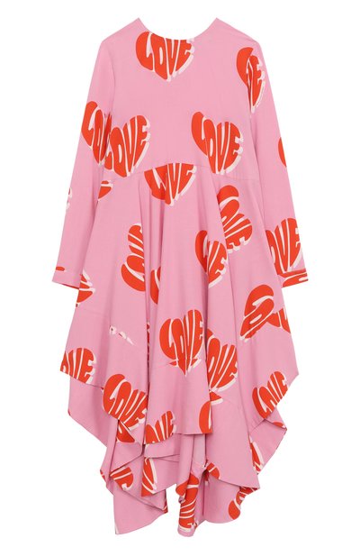 Платье из вискозы и лиоцелла STELLA MCCARTNEY, арт. TX1D90