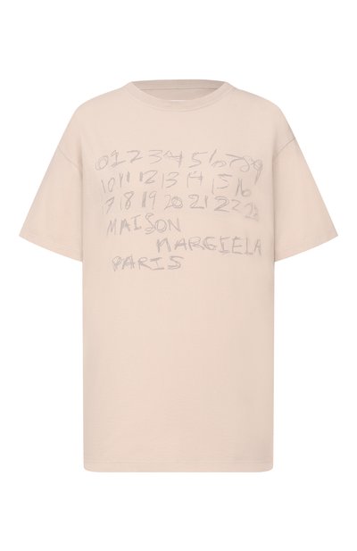 Женская хлопковая футболка MAISON MARGIELA, арт. S51GC0544/S24575