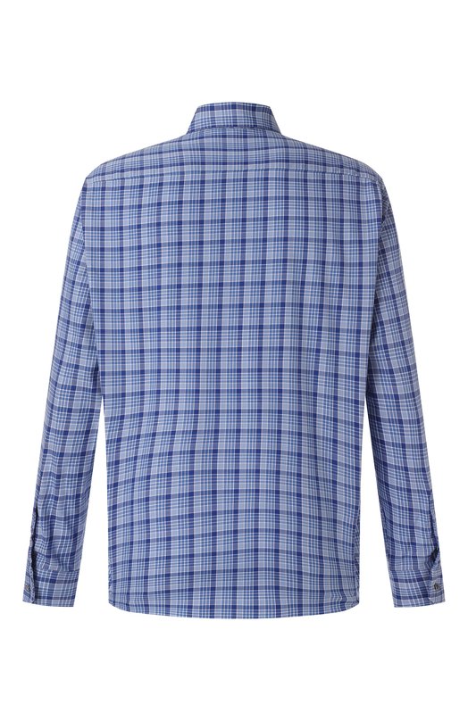 Хлопковая рубашка ETERNA Синий, фото 2