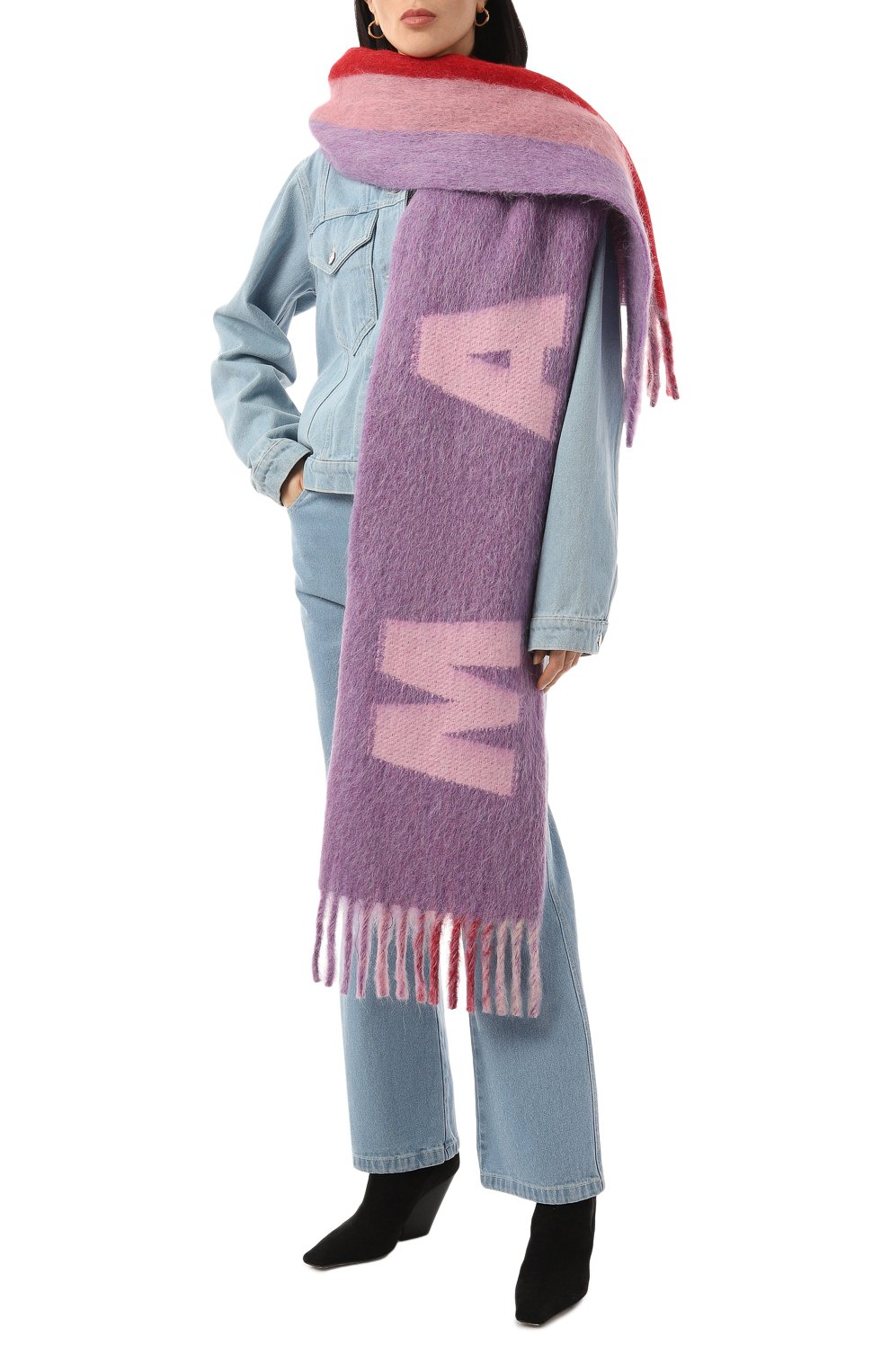 Шерстяной шарф MARNI, арт. SCMC0103A0/UAW017, фото 2