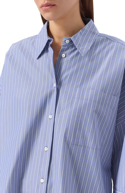 Хлопковая рубашка WEEKEND MAX MARA, арт. ZAV0RRA, фото 5