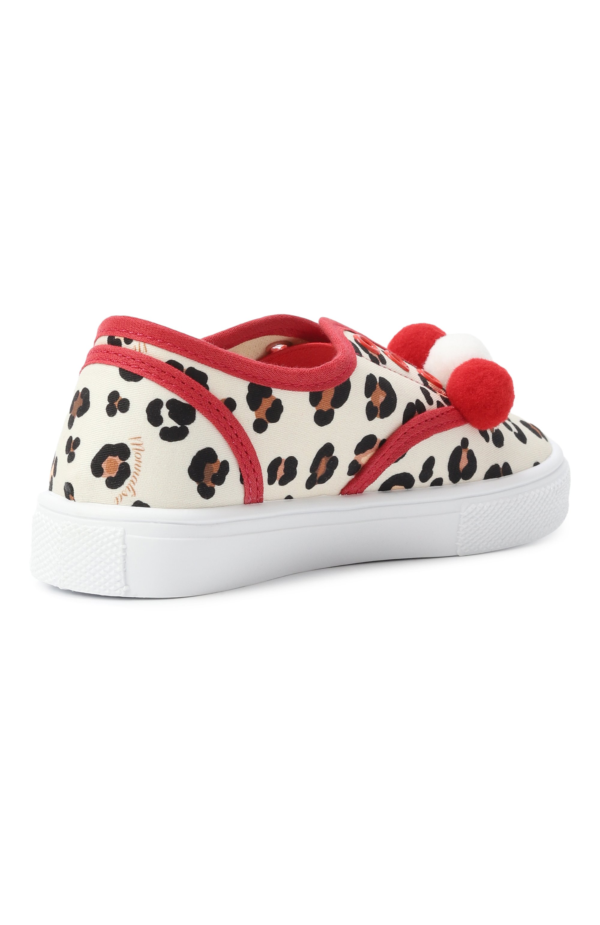 Текстильные кеды MONNALISA, арт. 8CE022, фото 3