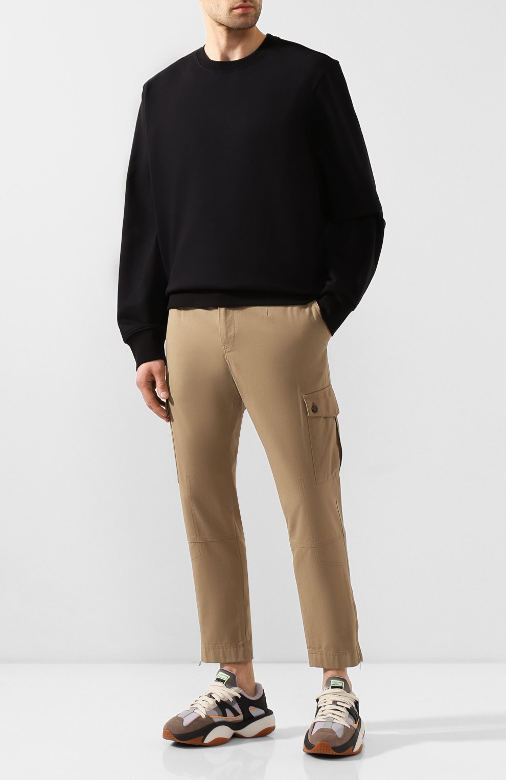 Комбинированные кроссовки alteration nu rhude PUMA, арт. 37139001, фото 2