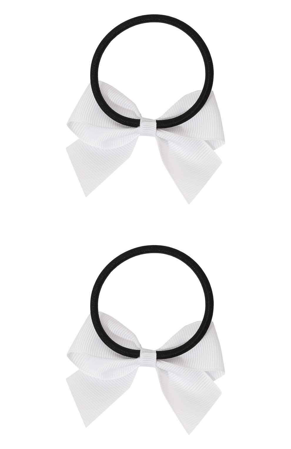 Комплект из двух резинок YULA белого цвета по цене 790 руб., арт. YU-ZR01, фото 2 Комплект из двух резинок YULA, арт. YU-ZR01, фото 2