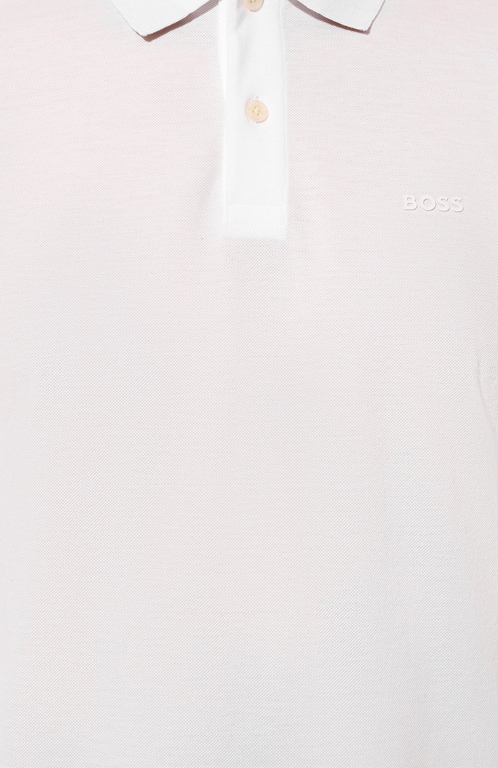 Хлопковое поло BOSS, арт. 50467113, фото 5