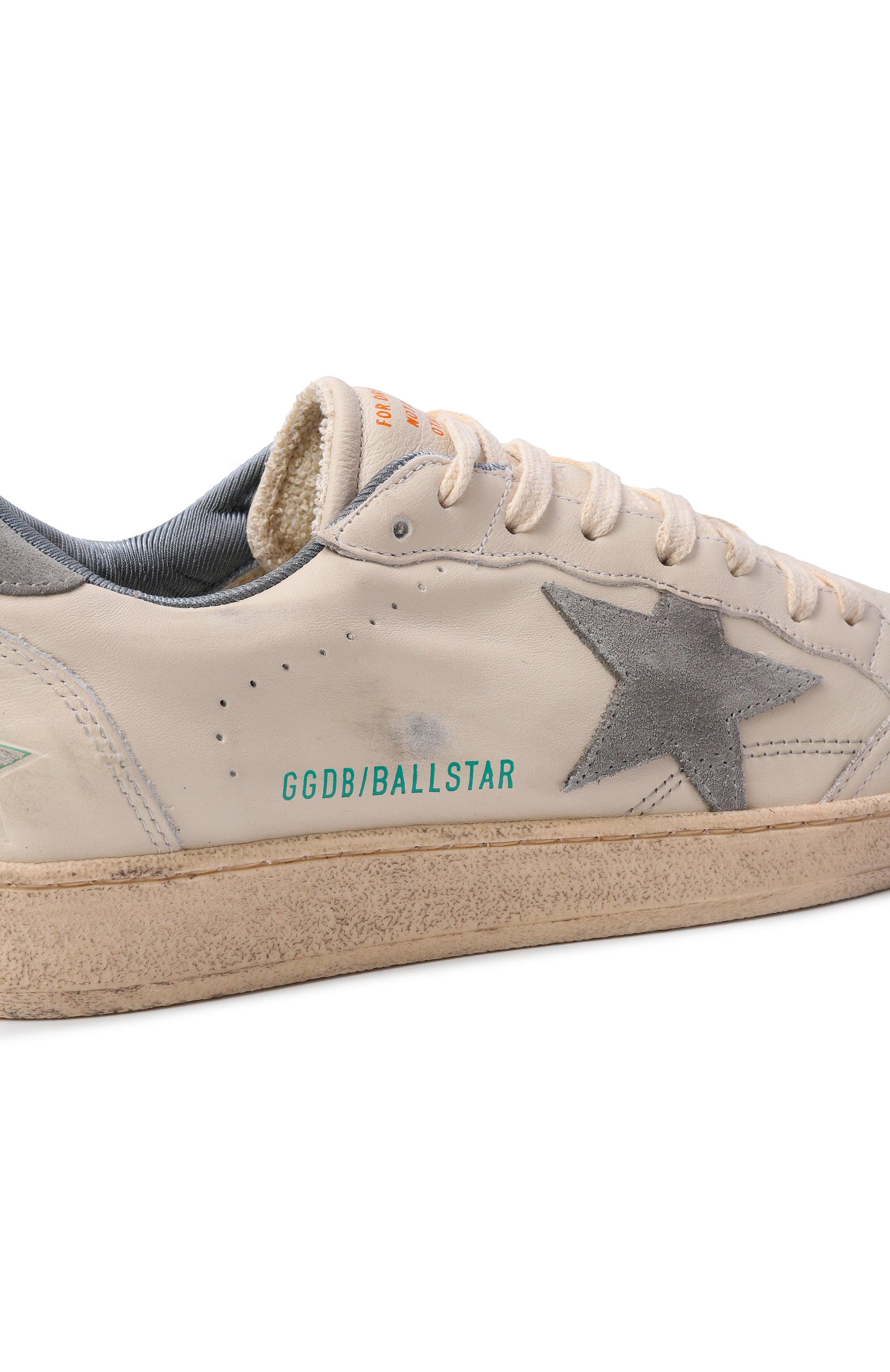 Кожаные кеды ball star GOLDEN GOOSE DELUXE BRAND, арт. GMF00117.F005179, фото 7