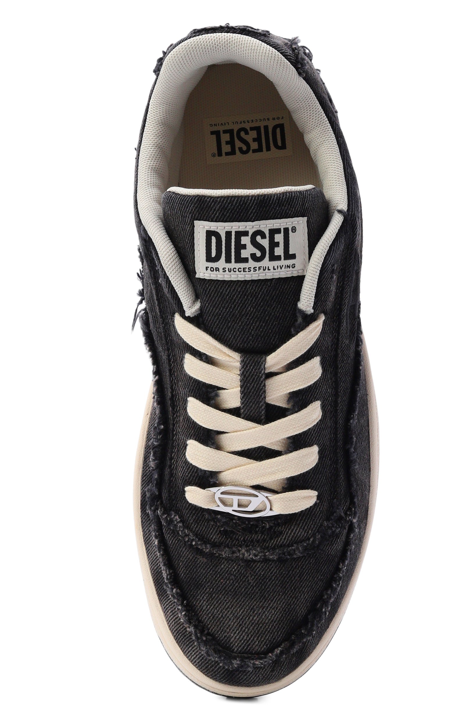Текстильные кеды s-tracker-d DIESEL черного цвета по цене 29800 руб., арт. Y03608/P7755, фото 5 Текстильные кеды s-tracker-d DIESEL, арт. Y03608/P7755, фото 5