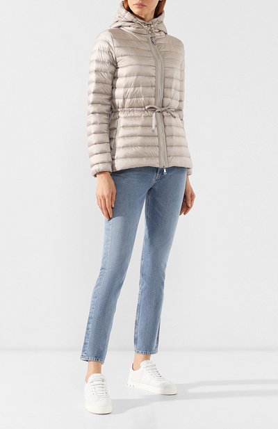 Пуховая куртка MONCLER светло-серого цвета по цене 75400 руб., арт. E1-093-46908-99-53048, фото 2 Пуховая куртка MONCLER, арт. E1-093-46908-99-53048, фото 2