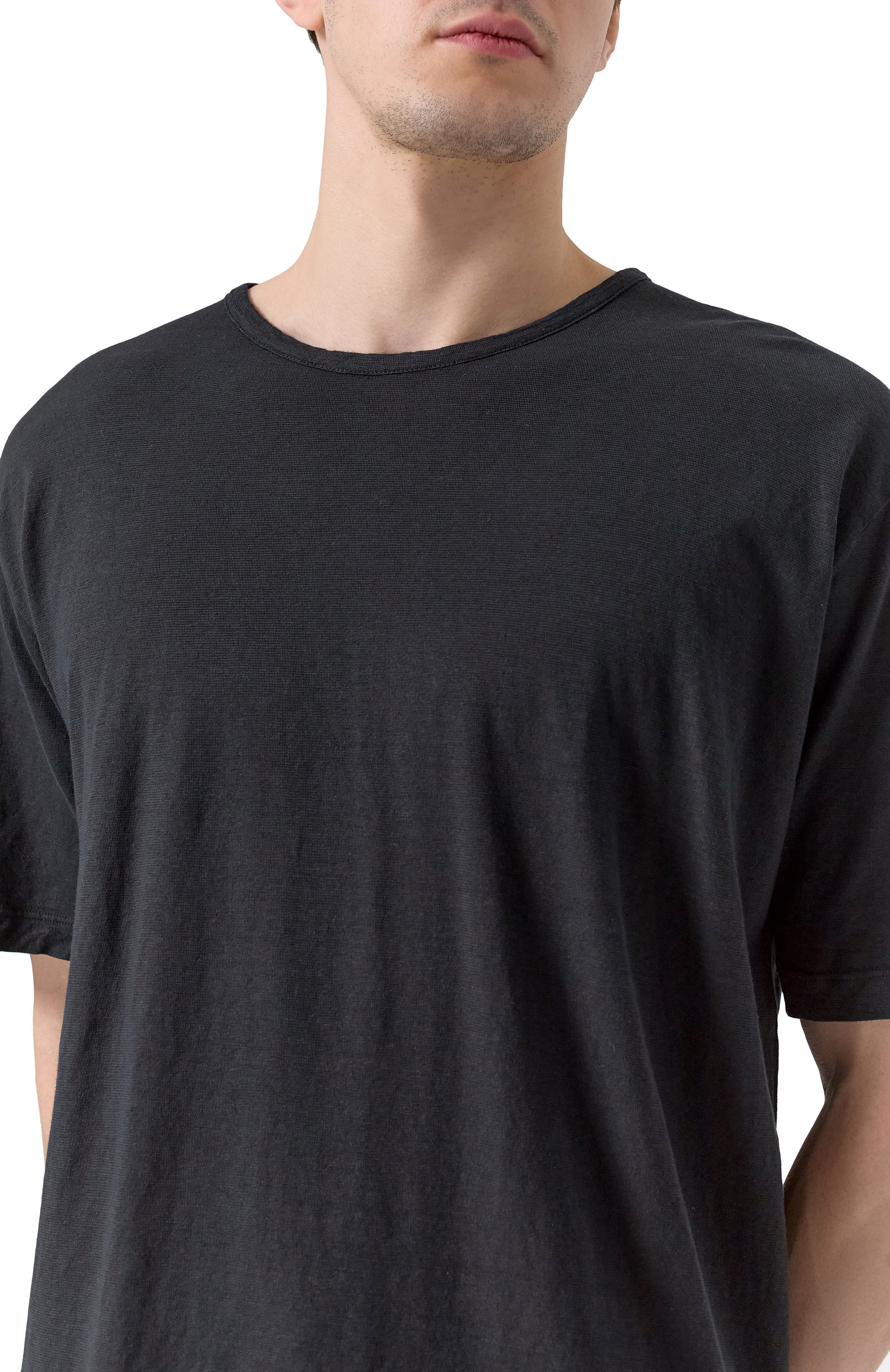 Футболка из хлопка и льна 120% LINO, арт. 32ALIM79GR/G308/S01, фото 5