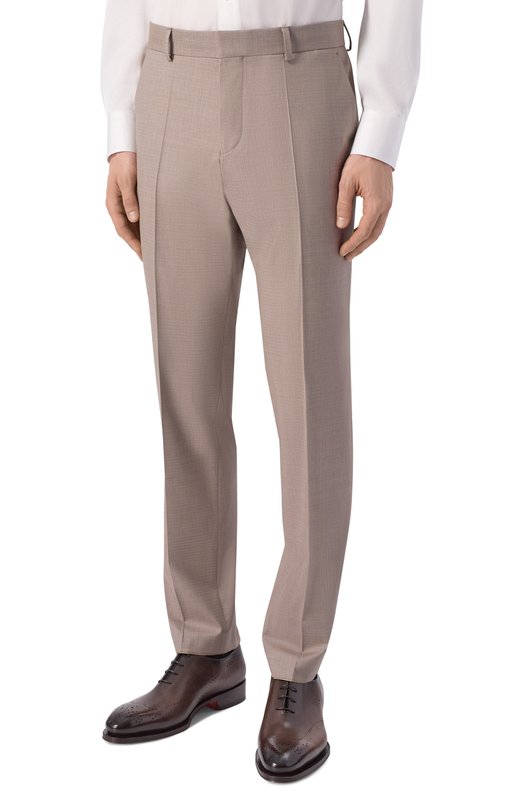 Шерстяной костюм BOSS 50561825 Бежевый  50561825 Фото 4