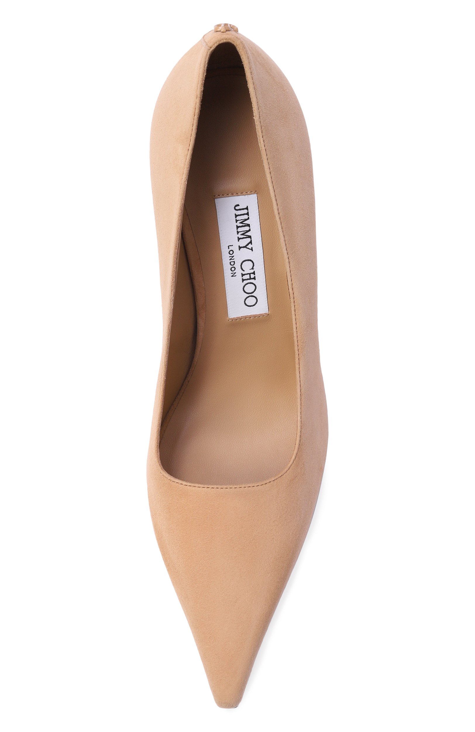 Замшевые туфли ixia 80 JIMMY CHOO, арт. IXIA 80/BZN, фото 6