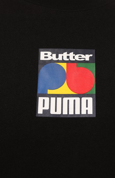 Хлопковая футболка puma x butter goods PUMA черного цвета по цене 6230 руб., арт. 53405801, фото 5 Хлопковая футболка puma x butter goods PUMA, арт. 53405801, фото 5