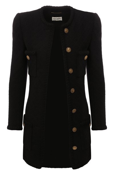 Женский шерстяной жакет SAINT LAURENT, арт. 668517/Y7D28