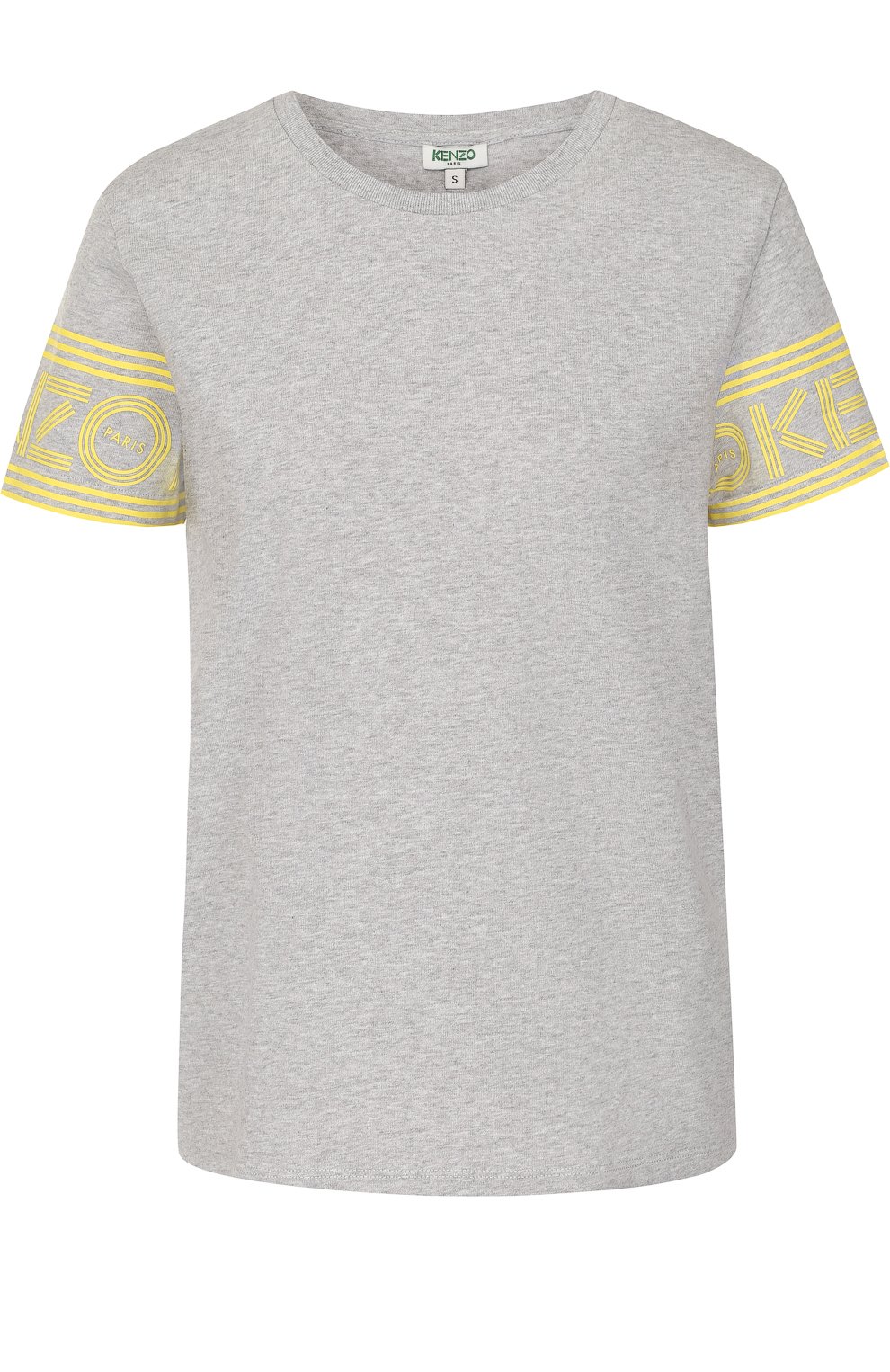 Хлопковая футболка с круглым вырезом и логотипом бренда KENZO, арт. 2TS793985, фото 1
