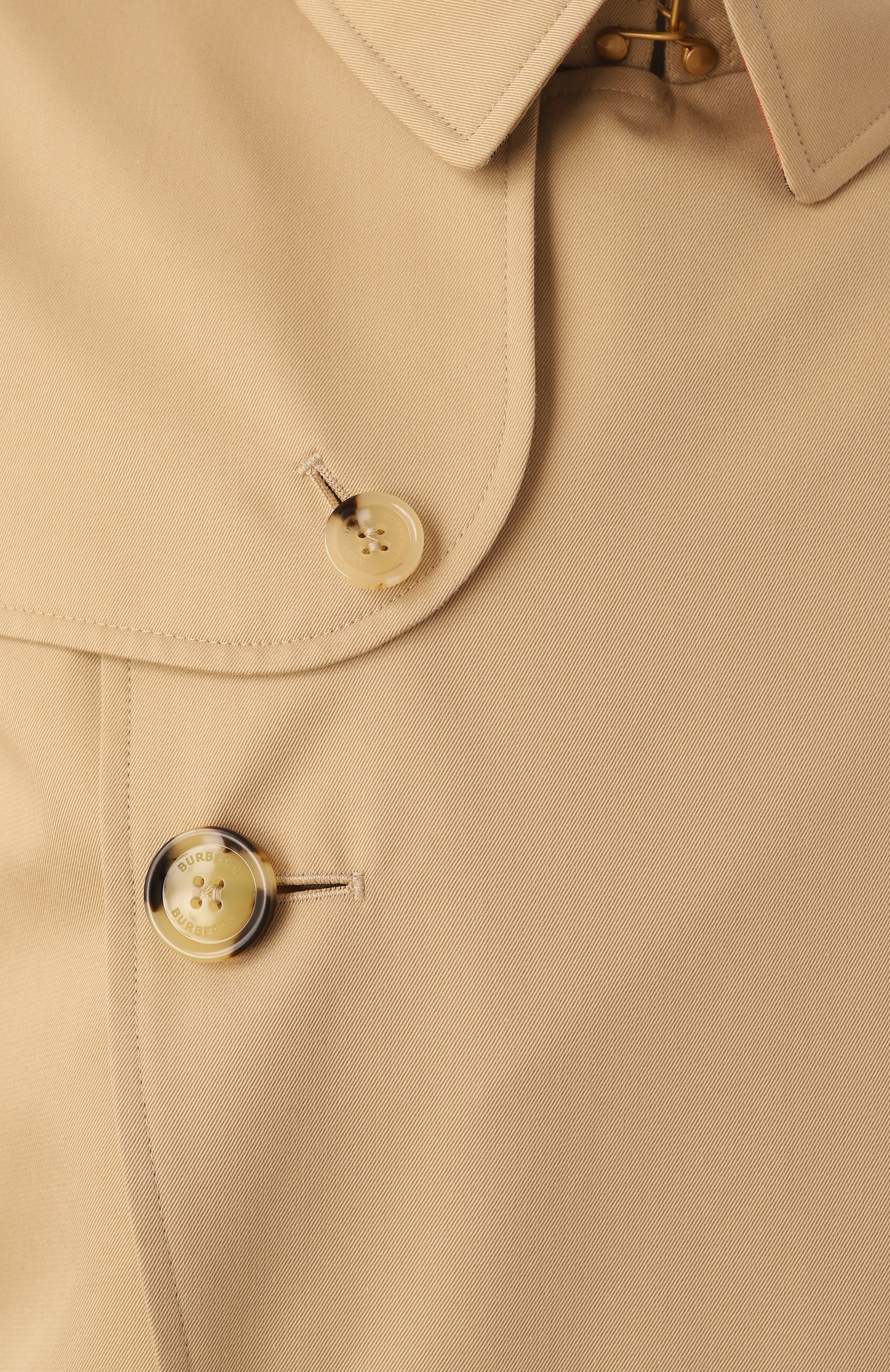 Хлопковый тренч BURBERRY, арт. 8079385, фото 6