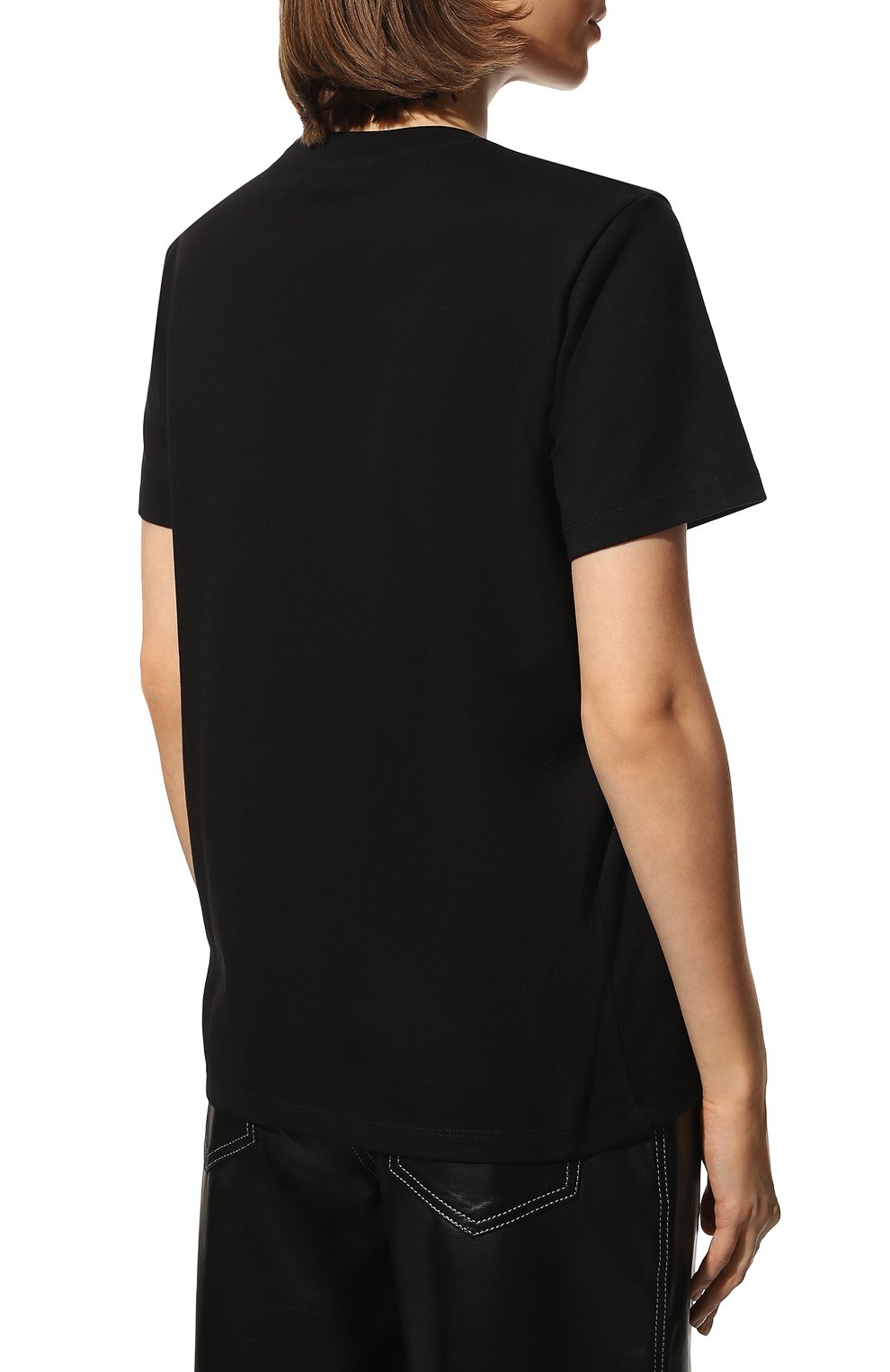 Хлопковая футболка MSGM, арт. 2000MDM520 200002, фото 4