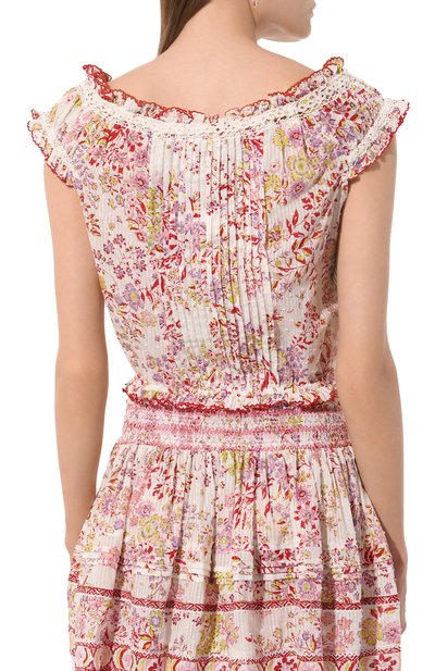 Хлопковый топ POUPETTE ST BARTH, арт. WA4S24D0QLP, фото 4