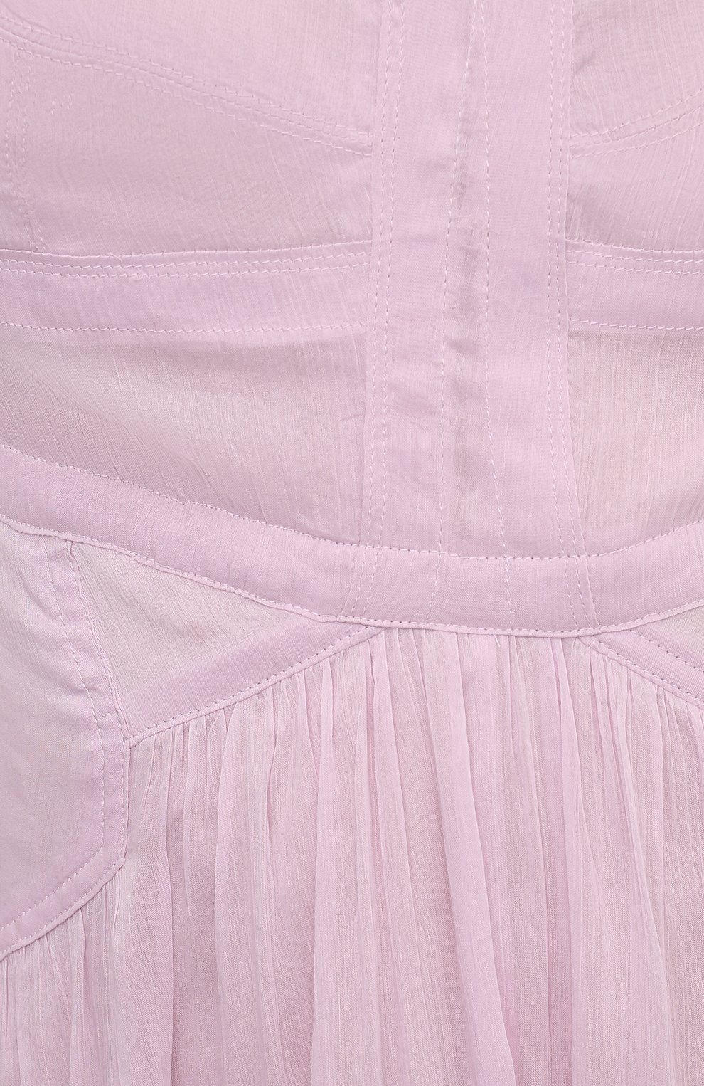 Платье из хлопка и шелка ISABEL MARANT, арт. R01999-21E025I/KATICI, фото 5