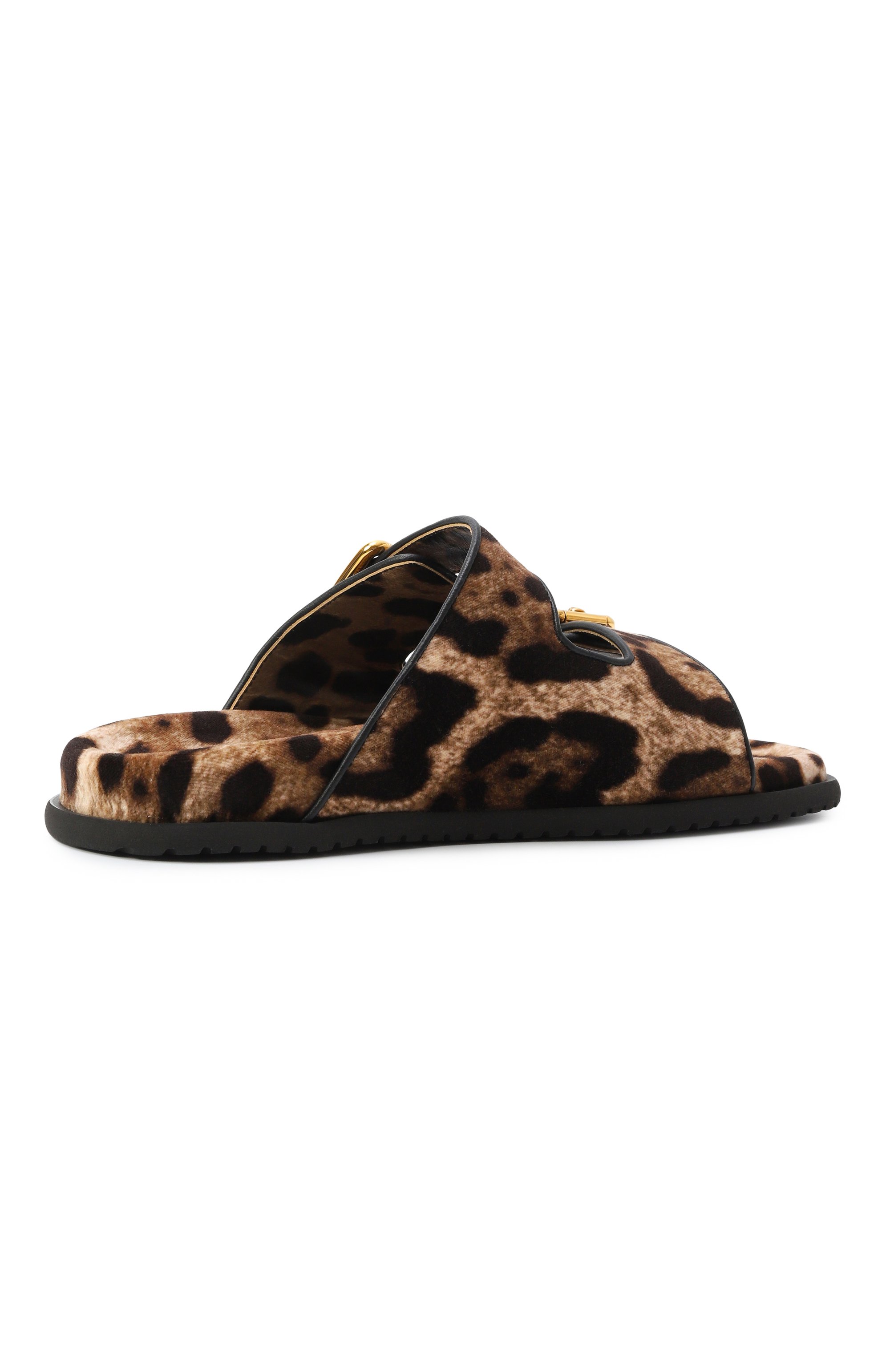 Комбинированные шлепанцы DOLCE & GABBANA, арт. CQ0632/A6L97, фото 5