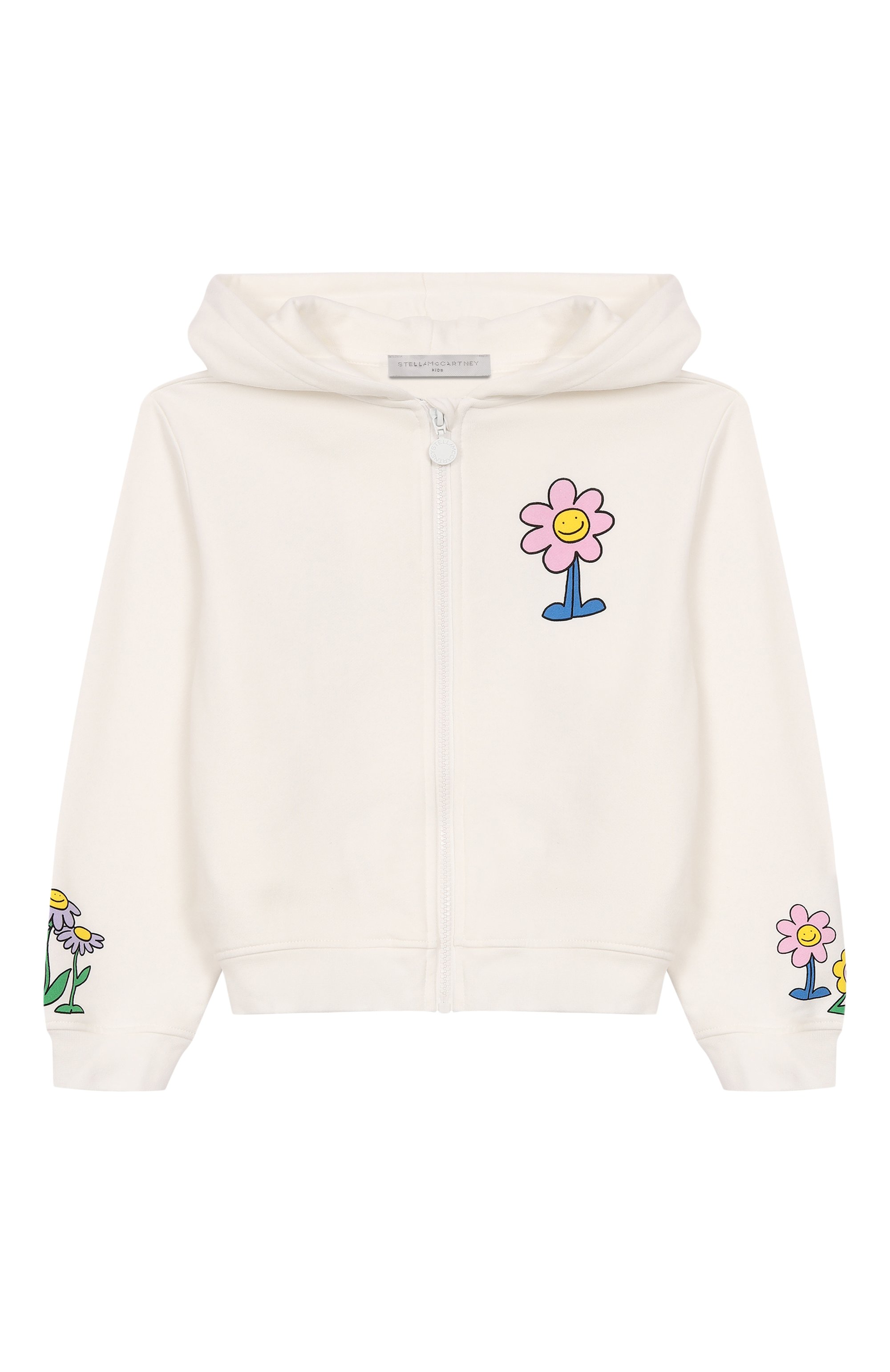 Хлопковая толстовка STELLA MCCARTNEY молочного цвета по цене 19050 руб., арт. TX4A40, фото 1 Хлопковая толстовка STELLA MCCARTNEY, арт. TX4A40, фото 1