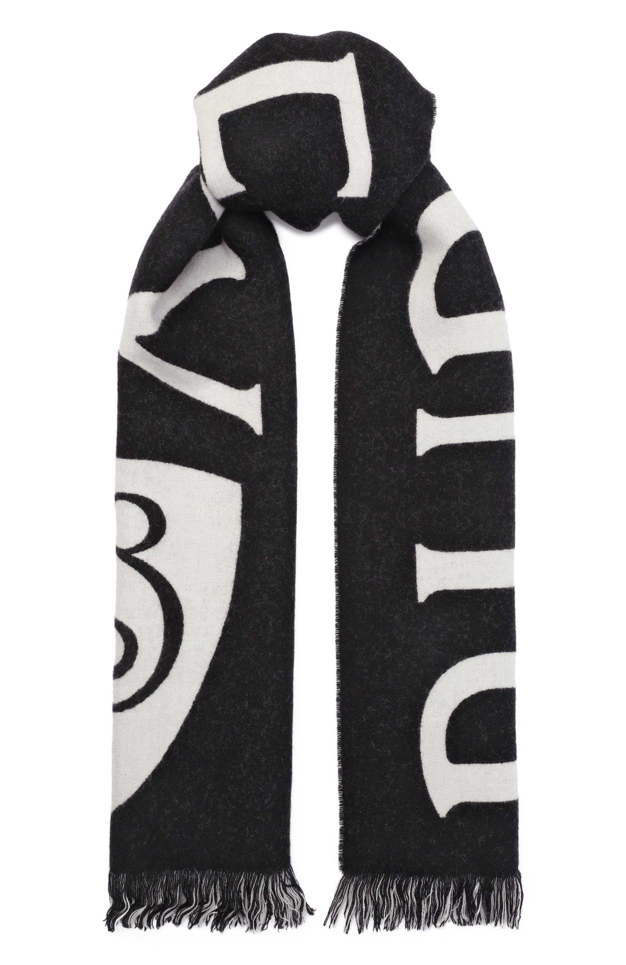 Шерстяной шарф BURBERRY, арт. 8109563, фото 1