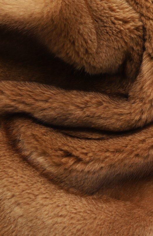 Меховой шарф из норки Giulia Gurman SHG Коричневый  SHG Фото 3