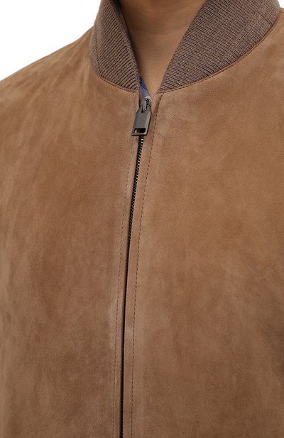 Замшевый бомбер BRIONI, арт. PLAD0L/P9710, фото 5