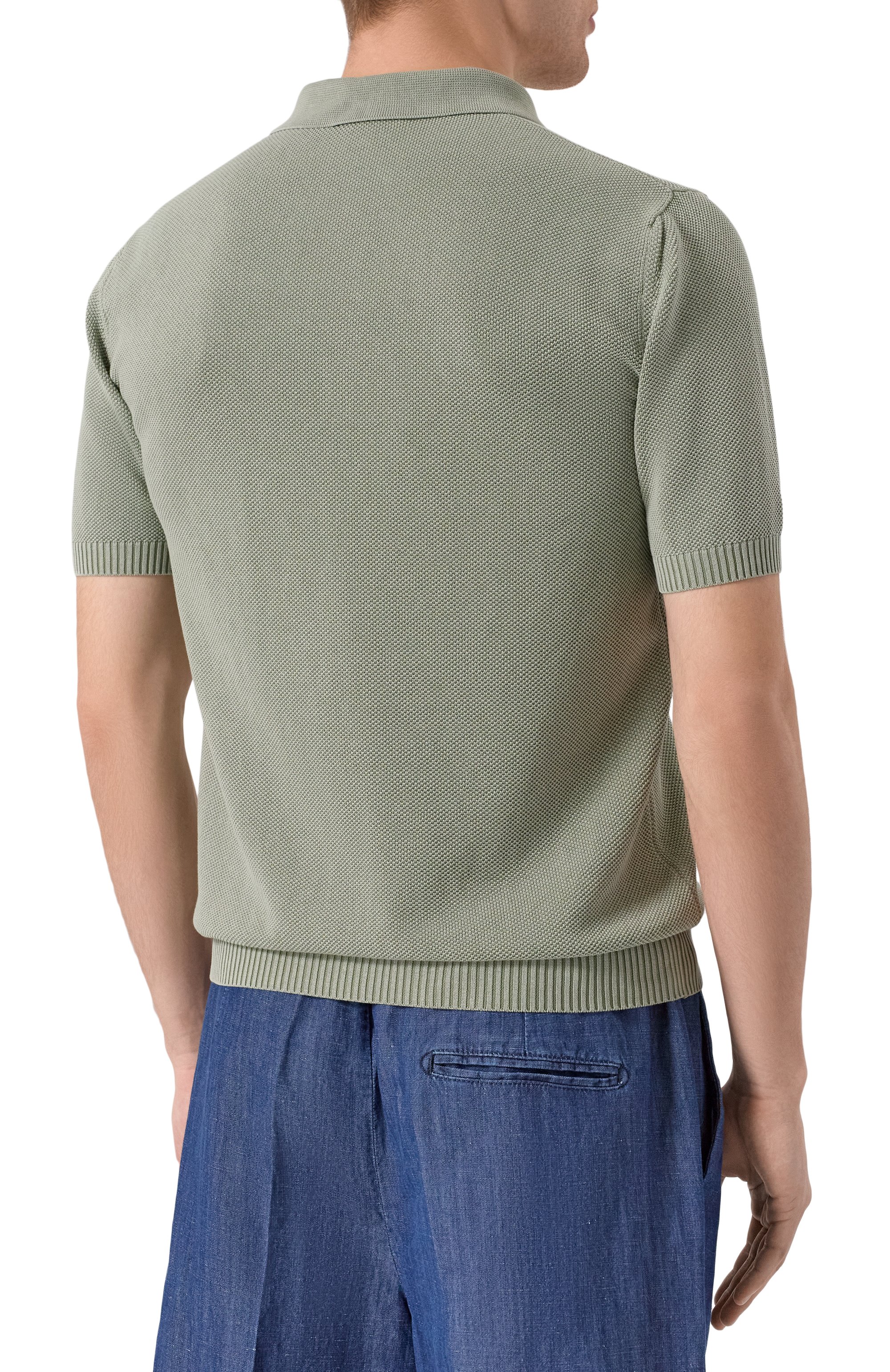 Хлопковое поло BOGLIOLI, арт. 91554T/SB4801, фото 4