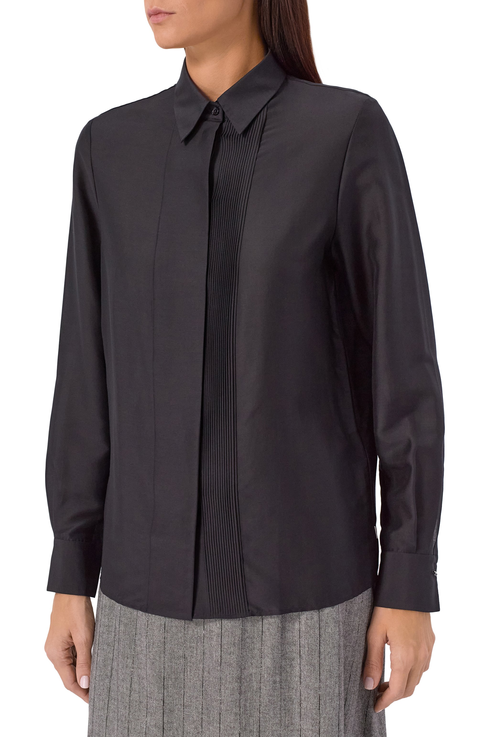 Рубашка из лиоцелла и шелка BOSS, арт. 50548399, фото 3