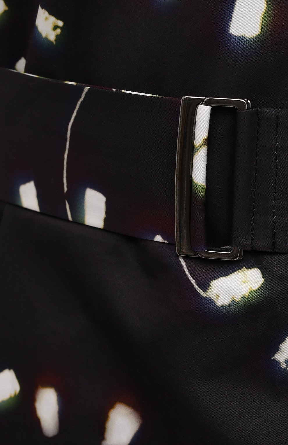 Платье из хлопка DRIES VAN NOTEN черного цвета по цене 126000 руб., арт. 211-31079-2093, фото 5 Платье из хлопка DRIES VAN NOTEN, арт. 211-31079-2093, фото 5