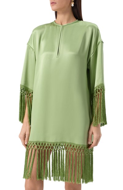 Атласное платье VALENTINO, арт. 6B3VAEP190E, фото 3