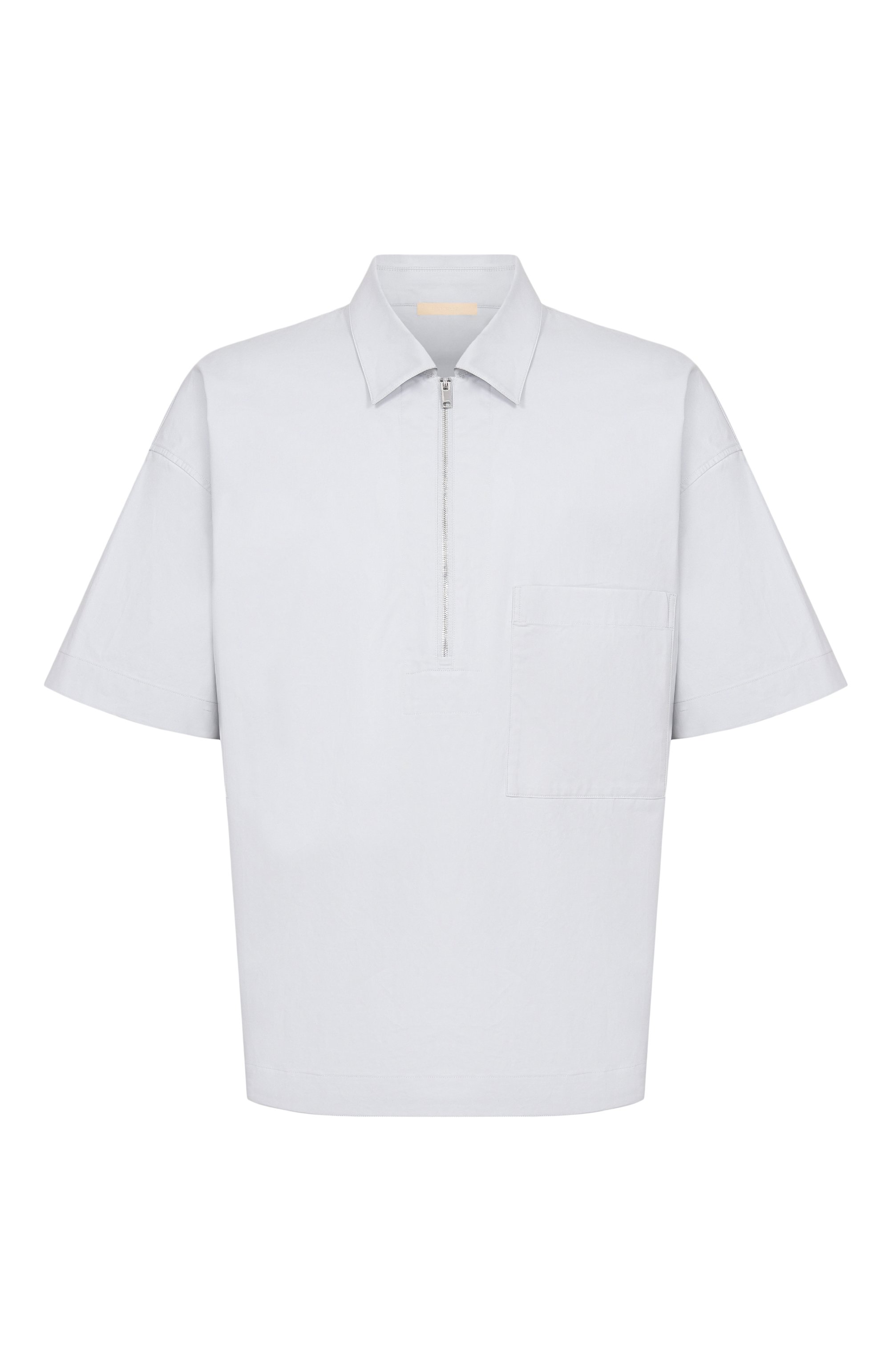 Хлопковая рубашка 12 STOREEZ светло-голубого цвета по цене 16000 руб., арт. 137293, фото 1 Хлопковая рубашка 12 STOREEZ, арт. 137293, фото 1