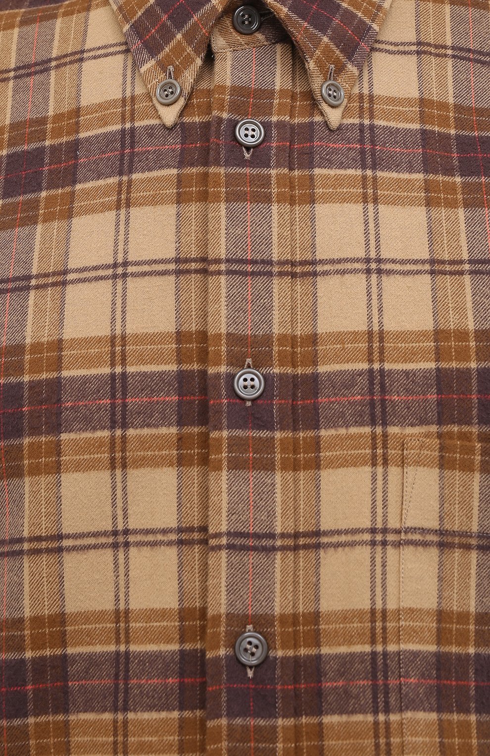 Хлопковая рубашка GUCCI, арт. 629755/Z8AK2, фото 5