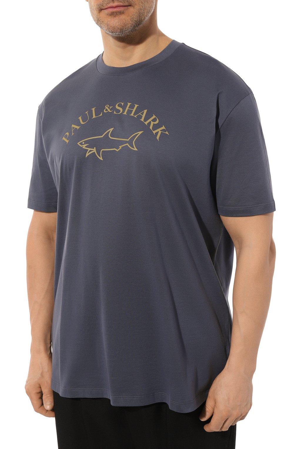 Хлопковая футболка PAUL&SHARK, арт. 24411032, фото 3