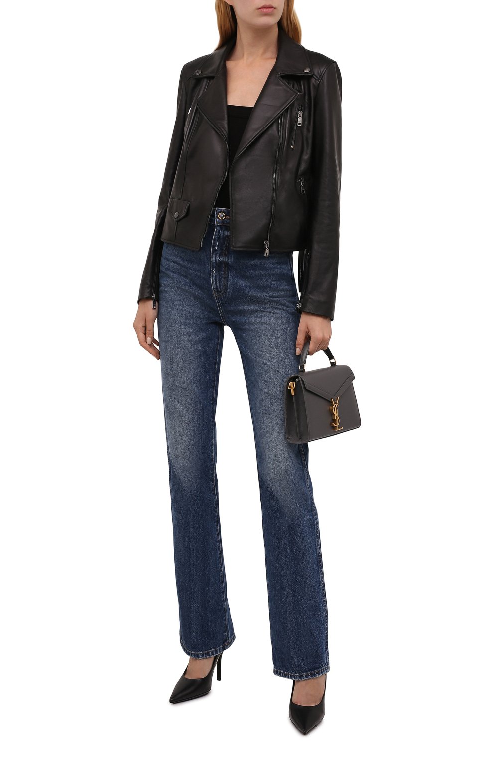 Кожаная куртка DOLCE & GABBANA, арт. F9K83L/HULNJ, фото 2