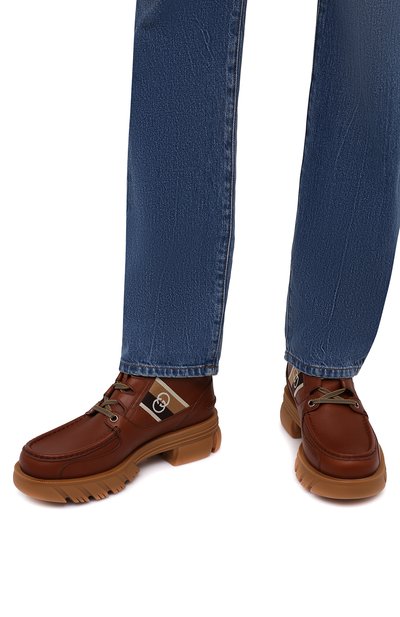 Кожаные ботинки GUCCI, арт. 663368/DTNE0, фото 3