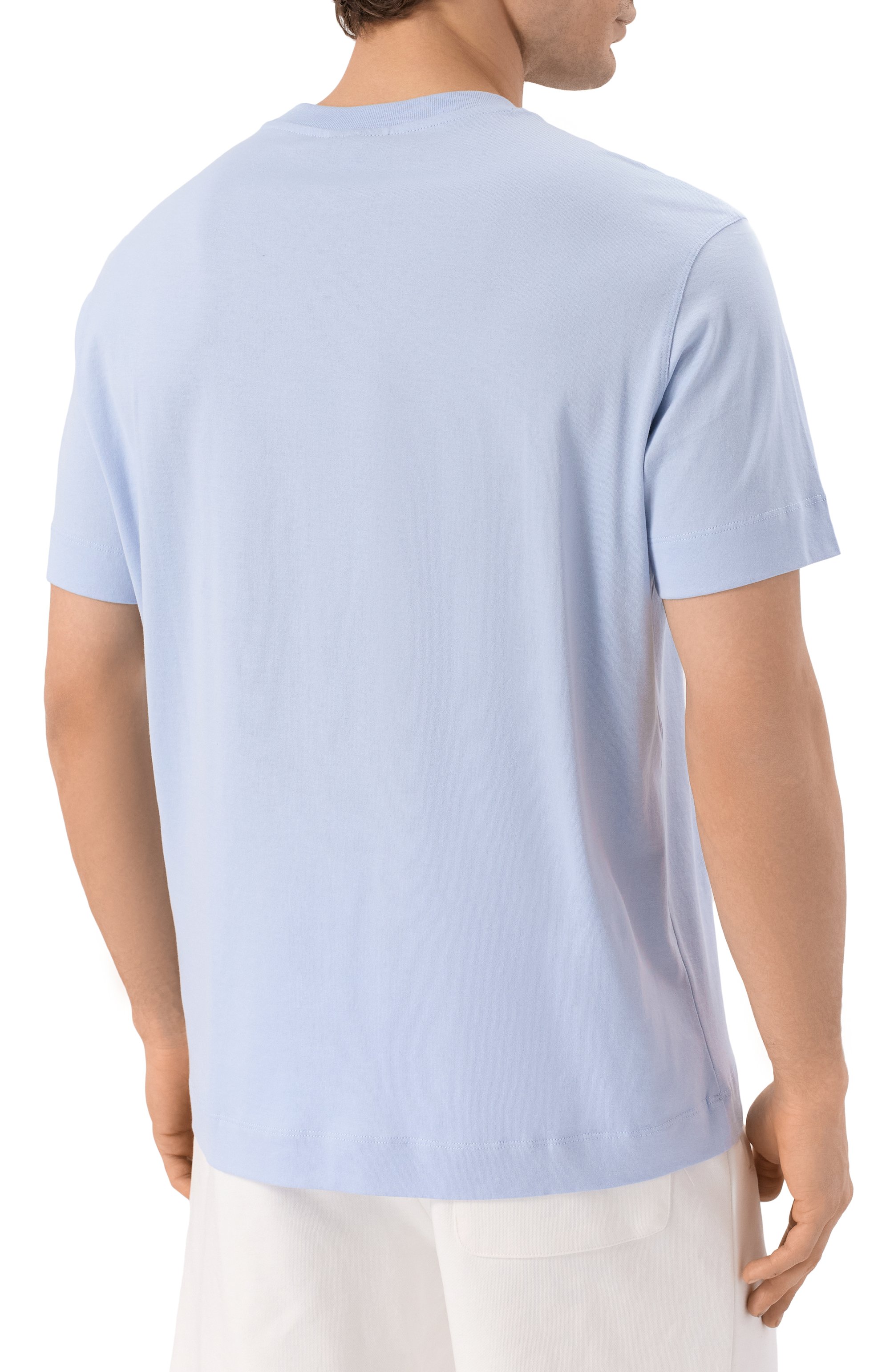 Хлопковая футболка EMPORIO ARMANI, арт. EM001031/AF12926, фото 4