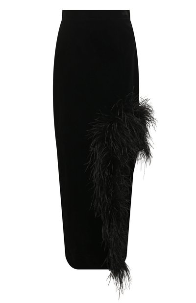 Юбка с отделкой перьями ALINE, арт. AL141203, фото 1