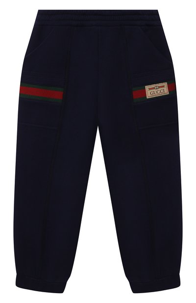 Хлопковые джоггеры GUCCI, арт. 653667/XJDKA, фото 1