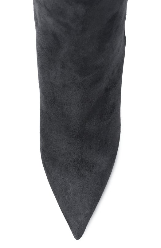 Замшевые ботильоны Frankie 85 Jimmy Choo FRANKIEAB85SVV Серый  FRANKIEAB85SVV Фото 6