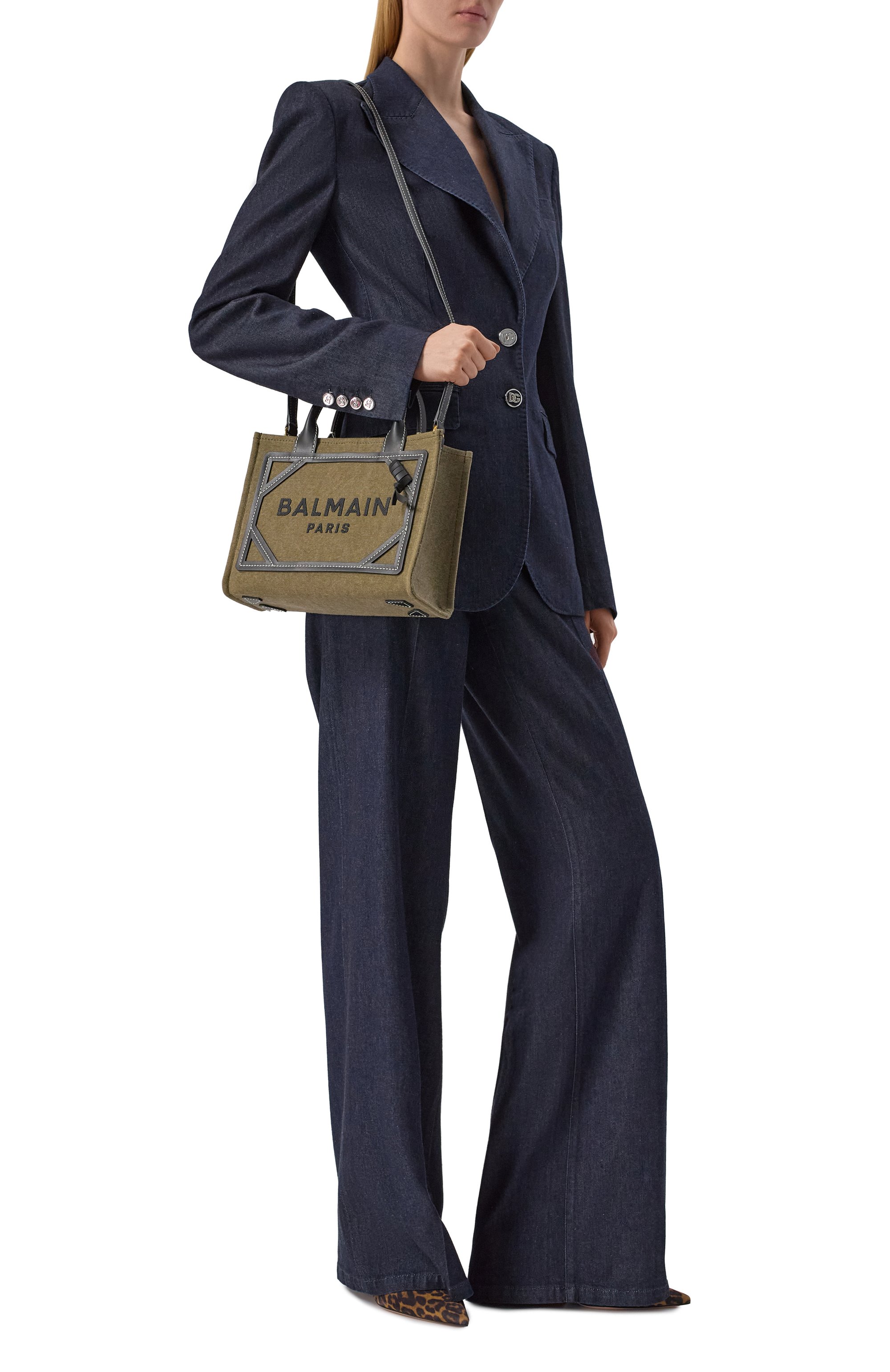 Сумка b-army small BALMAIN, арт. DN1FE809/TDVY, фото 7