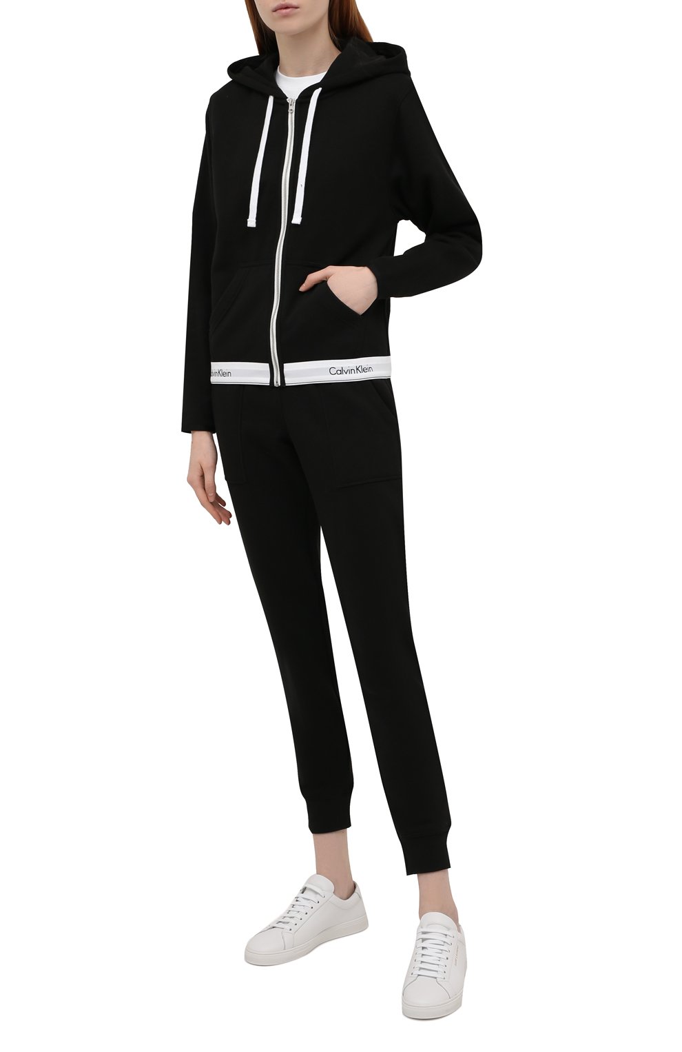 Хлопковая толстовка CALVIN KLEIN, арт. QS5667E, фото 2