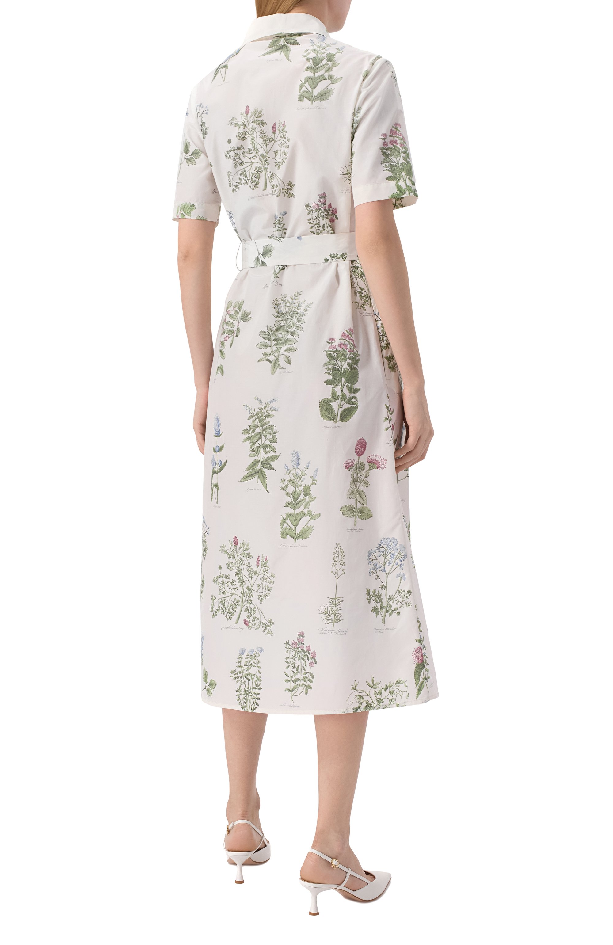 Платье из хлопка и шелка COLOMBO, арт. AB00358/F/T0294-U-1Z, фото 4