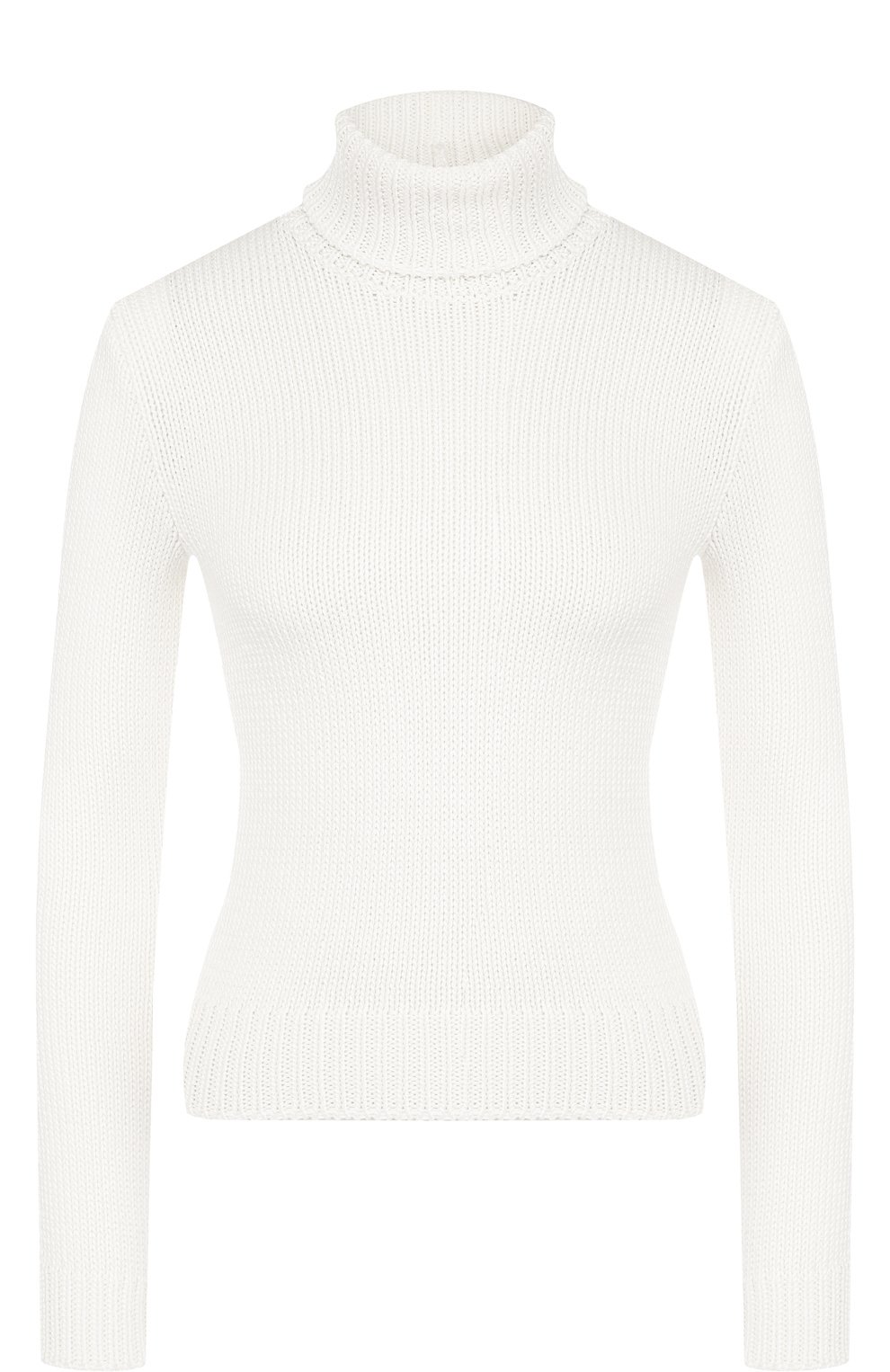 Однотонная вязаная водолазка из хлопка RALPH LAUREN, арт. 290705724, фото 1