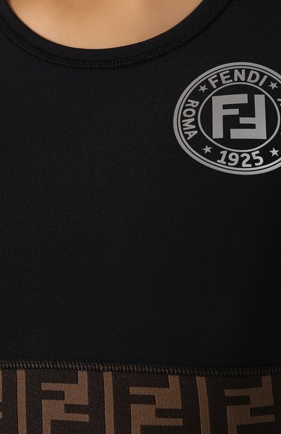 Топ FENDI черного цвета по цене 29950 руб., арт. FAF119 AB4A, фото 5 Топ FENDI, арт. FAF119 AB4A, фото 5