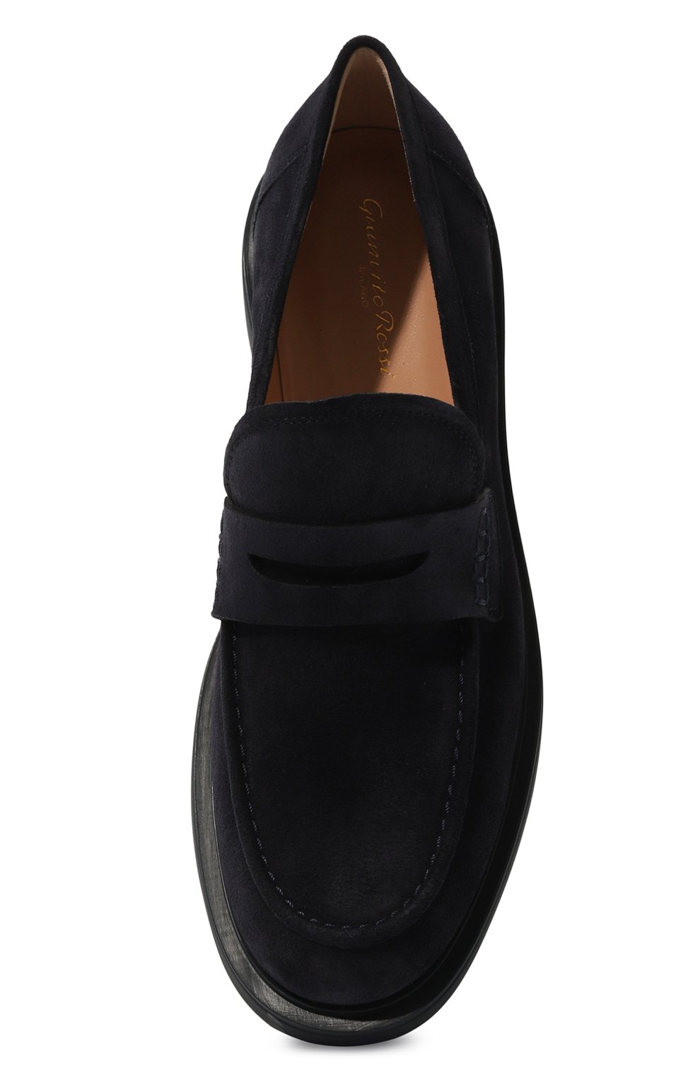 Замшевые пенни-лоферы harris GIANVITO ROSSI, арт. G25283.20G0M.VLUDENI, фото 6