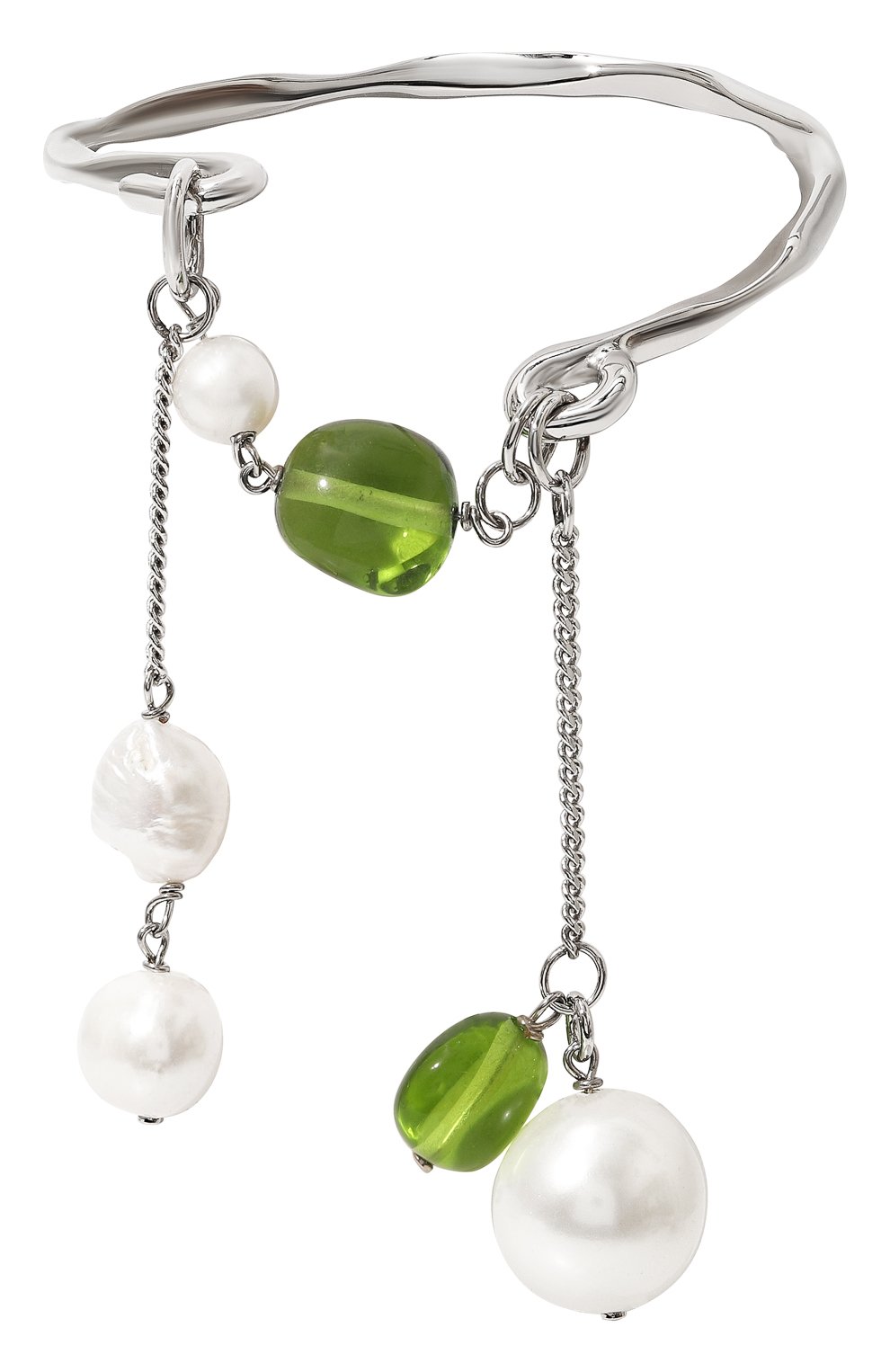 Браслет DRIES VAN NOTEN серебряного цвета по цене 52750 руб., арт. 241-018261-099, фото 1 Браслет DRIES VAN NOTEN, арт. 241-018261-099, фото 1